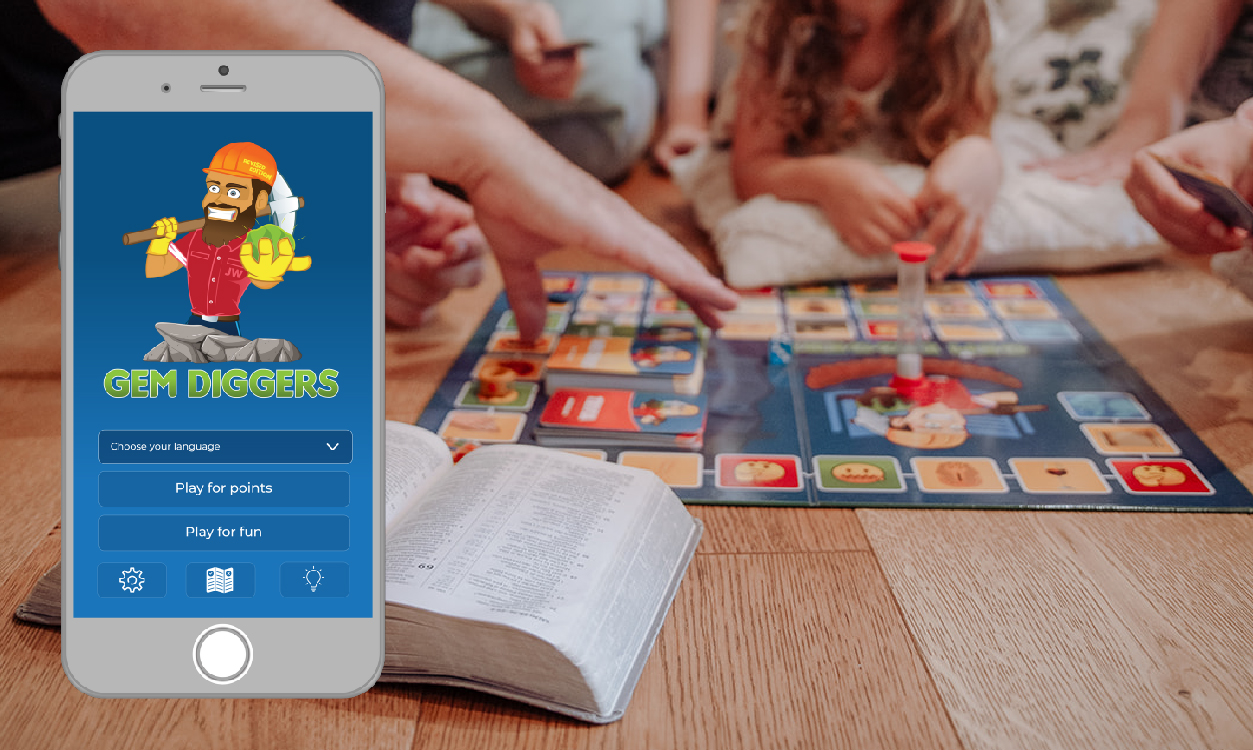 Gem Diggers Lite mobile app